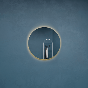 Зеркало с теплой подсветкой, RAUNTEL NF LED M, D79 см