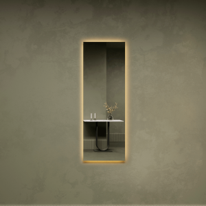 Зеркало с теплой подсветкой, HALFEO NF LED M, 139 x 49 см