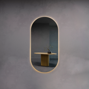 Зеркало с теплой подсветкой, NOLVIS NF LED XL, 196 x 96 см