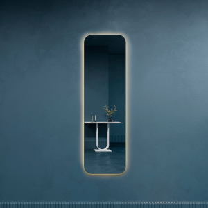 Зеркало с теплой подсветкой, KUVINO NF LED L, 179 x 54 см