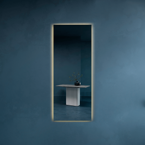 Зеркало с теплой подсветкой, HALFEO NF LED XL Slim, 199 x 79 см