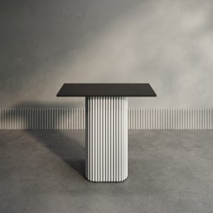 Консоль TRUBIS 80 х 35 см, черный/белый