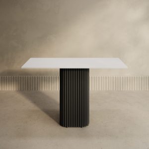 Консоль TRUBIS 120 х 40 см, белый/черный