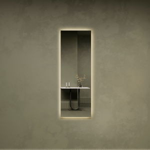 Зеркало с нейтральной подсветкой, HALFEO NF LED M, 139 x 49 см