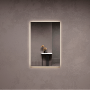 Зеркало с нейтральной подсветкой, HALFEO NF LED S, 119 x 79 см
