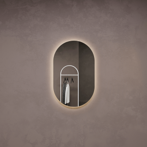 Зеркало с нейтральной подсветкой, NOLVIS NF LED S, 80 x 50 см