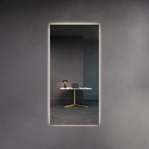 Зеркало с нейтральной подсветкой, HALFEO NF LED XL, 196 x 96 см