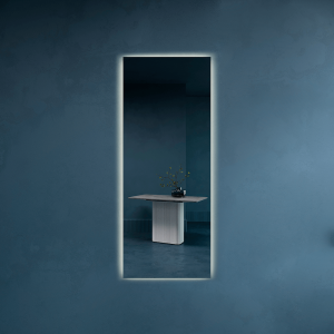 Зеркало с нейтральной подсветкой, HALFEO NF LED XL Slim, 199 x 79 см