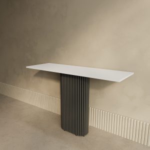 Консоль TRUBIS 120 х 40 см, белый/черный