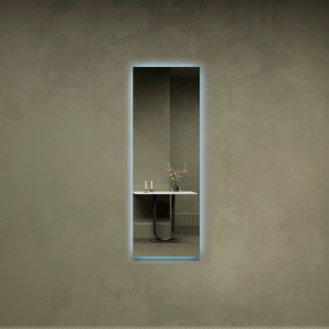 Зеркало с холодной подсветкой, HALFEO NF LED M, 139 x 49 см