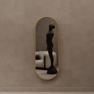 Зеркало в золотой раме NOLVIS M, 136 х 51 см