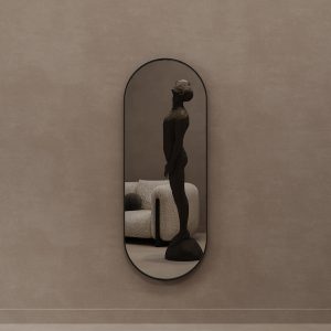 Зеркало в черной раме NOLVIS M, 136 х 51 см