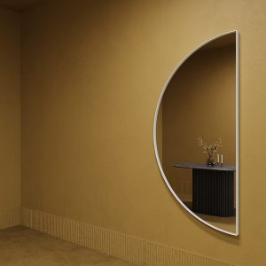 Зеркало в белой раме RONTUS M, 160 х 80 см