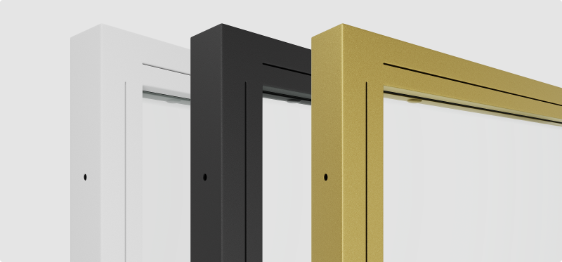 Равномерная двухслойная покраска