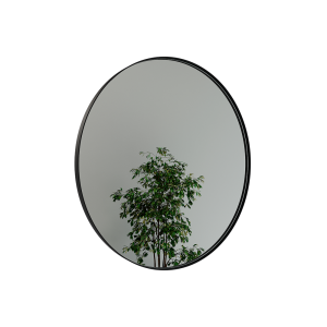 Зеркало в черной раме RAUNTEL L, 101 х 101 см