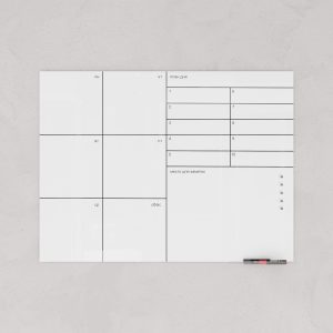 Стеклянный планер 60 x 90 см