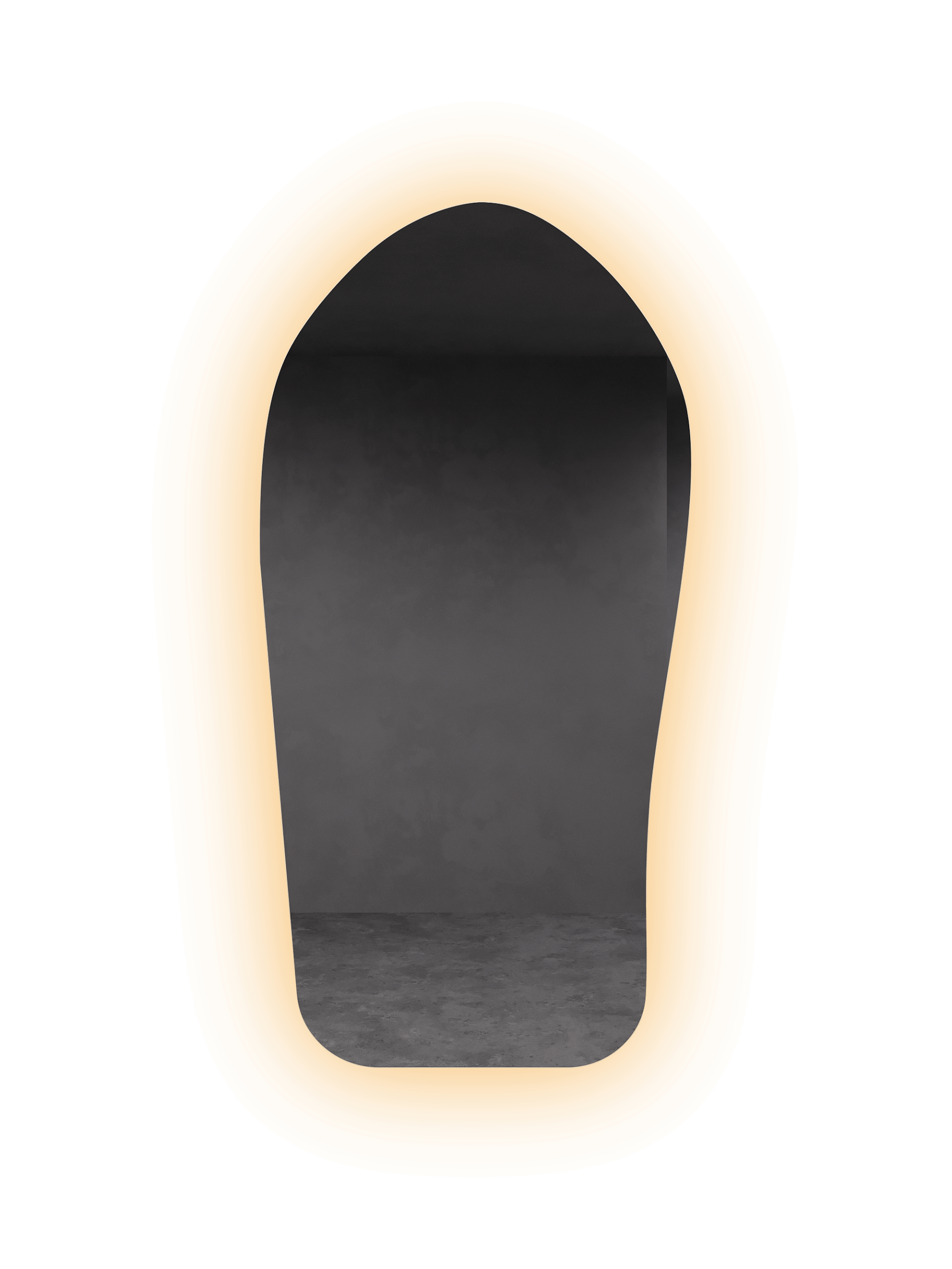 Зеркало VENTOSSO NF LED с теплой подсветкой, 200 х 100 см