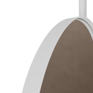 Зеркало в белой раме VERUF L