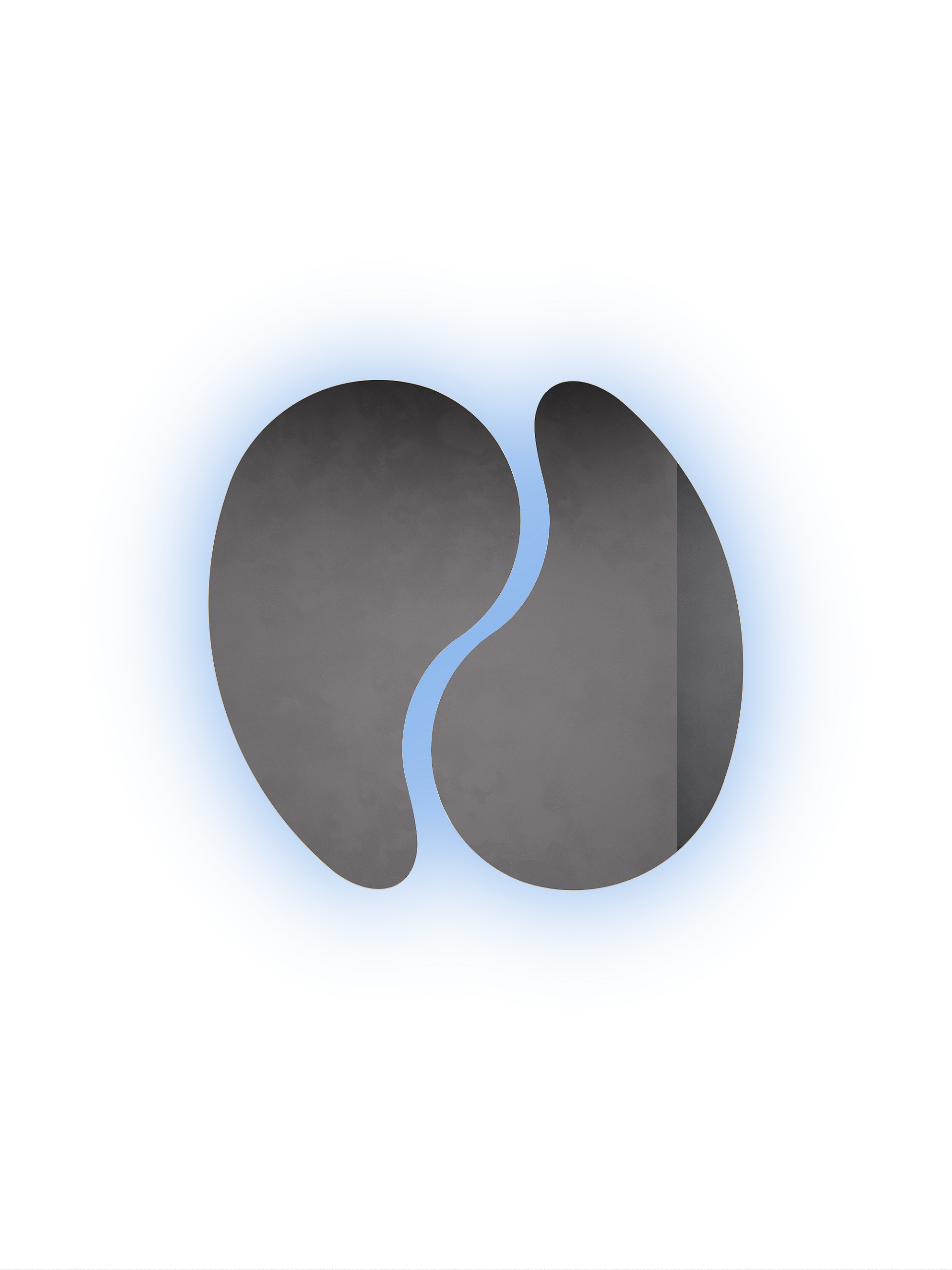 Зеркало EMBREUS NF LED с холодной подсветкой, 91.6 х 55 см