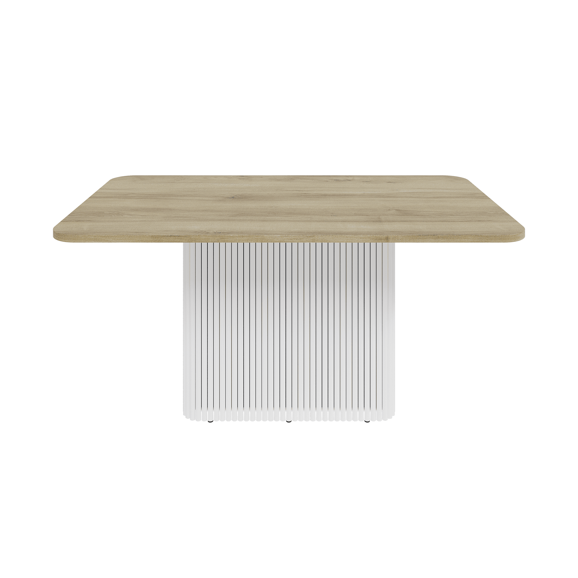 Обеденный стол TRUBIS Wood Rectangle 160 х 80 см, орех/белый