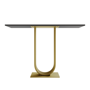 Консоль ARFEO 120 х 40 см, черный/золотой