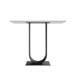 Консоль ARFEO 100 х 35 см, белый/черный