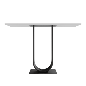 Консоль ARFEO 120 х 40 см, белый/черный