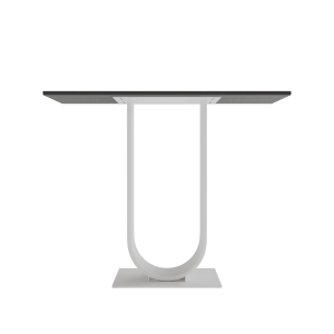 Консоль ARFEO 100 х 35 см, черный/белый