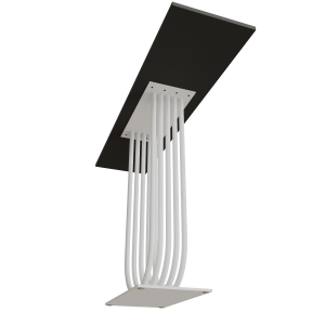 Консоль ARFEO 120 х 40 см, черный/белый