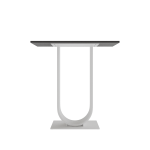 Консоль ARFEO 80 х 35 см, черный/белый