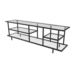 Тумба черная BOSCUR, 184.5 х 39.5 см