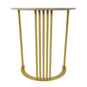 Консоль VIOLUR 70 х 40 см, орех/золотой