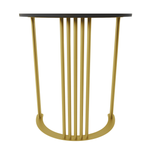 Консоль VIOLUR 70 х 40 см, черный/золотой