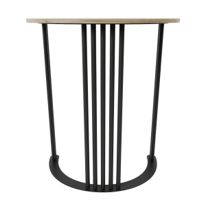 Консоль VIOLUR 70 х 40 см, орех/черный