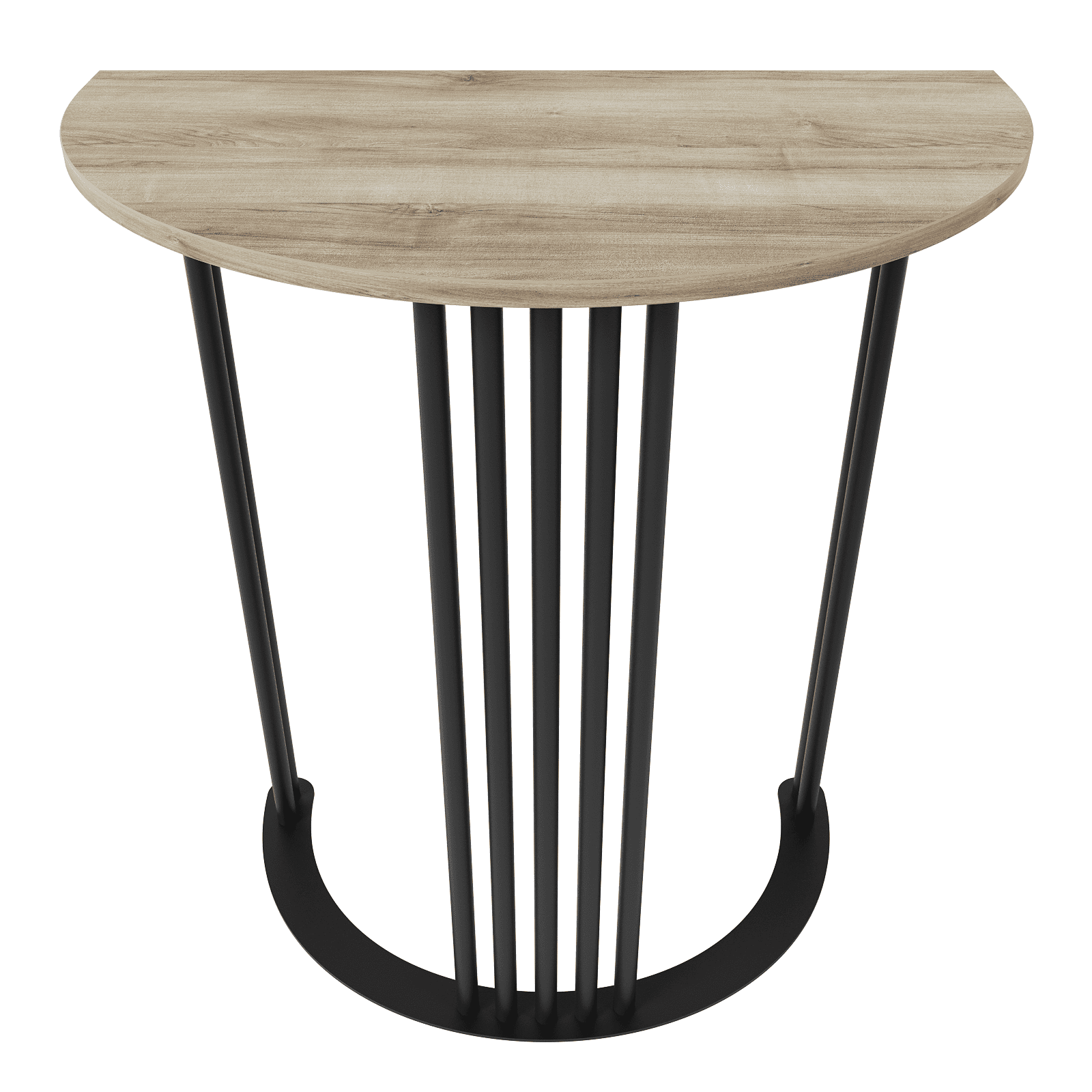 Консоль VIOLUR 70 х 40 см, орех/черный