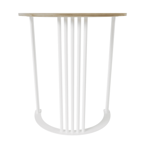 Консоль VIOLUR 70 х 40 см, орех/белый