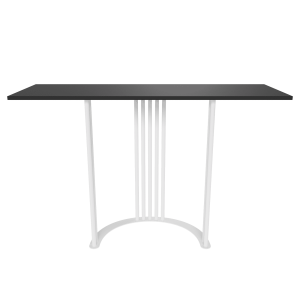 Консоль VIOLUR 120 х 40 см, черный/белый