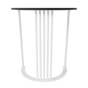 Консоль VIOLUR 70 х 40 см, черный/белый