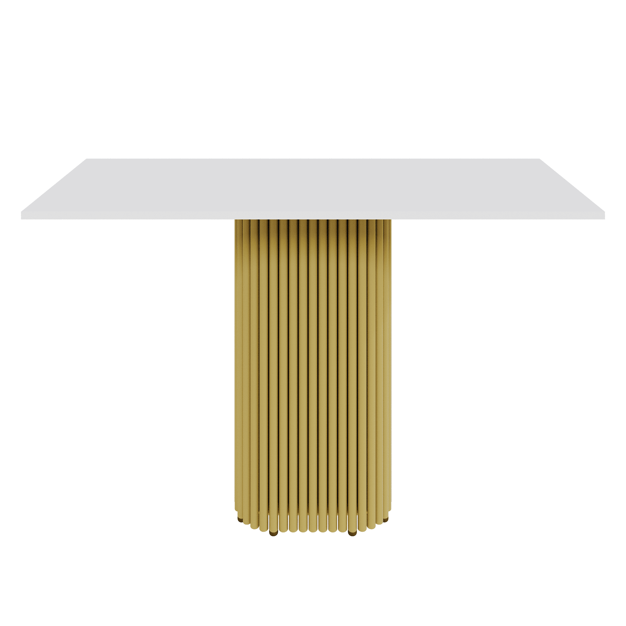 Консоль TRUBIS 120 х 40 см, белый/золотой