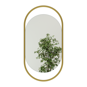 Зеркало в золотой раме EVELIX S, 104 х 54 см