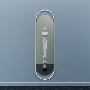 Зеркало в белой раме EVELIX L, 178 х 48 см