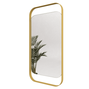 Зеркало в золотой раме KELUR, 100 х 50 см