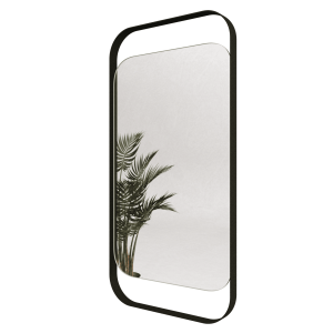 Зеркало в черной раме KELUR, 100 х 50 см