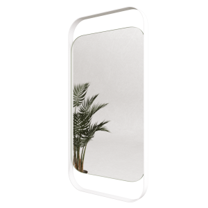 Зеркало в белой раме KELUR, 100 х 50 см