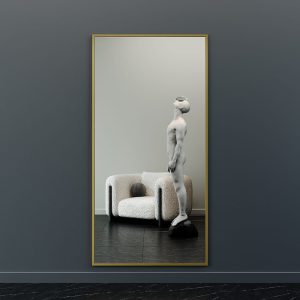 Зеркало в золотой раме HALFEO XL, 200 х 100 см