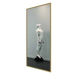 Зеркало в золотой раме HALFEO XL, 200 х 100 см