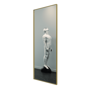 Зеркало в золотой раме HALFEO XL Slim, 200 х 80 см