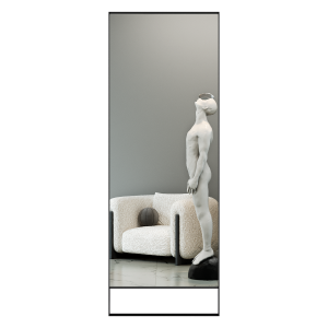 Зеркало в черной раме HALFEO Slim Leg, 220 х 80 см