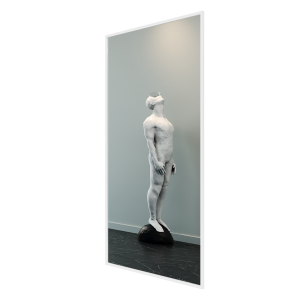 Зеркало в белой раме HALFEO XL, 200 х 100 см