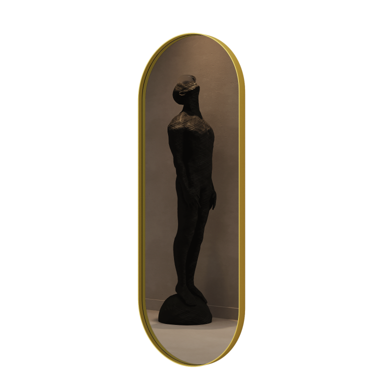 Зеркало в золотой раме NOLVIS M, 136 х 51 см